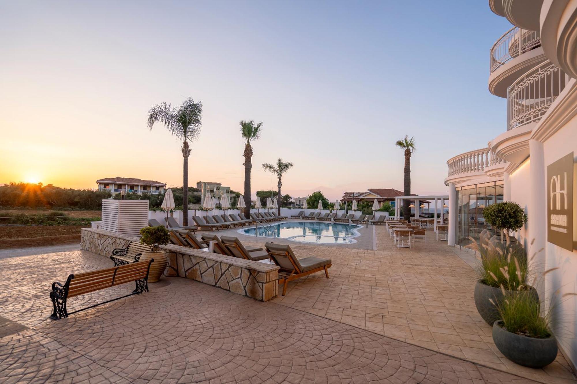 Arkadia Hotel Kypseli ภายนอก รูปภาพ